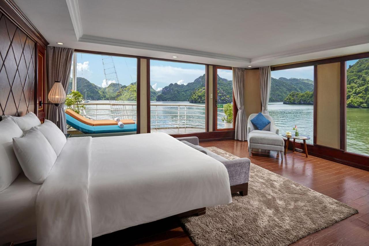 Amanda Luxury Cruise Lan Ha Bay Hotel ฮาลอง ภายนอก รูปภาพ